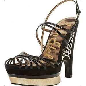 Sam Edelman Strappy Tillie Platform Sandals US 7